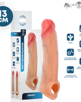 MR INTENSE – SIMON S COPRI PENE IN SILICONE 13 CM -Ø- 4 CM
