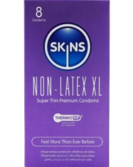 SKINS – PRESERVATIVI SENZA LATTICE, CONFEZIONE XL DA 4