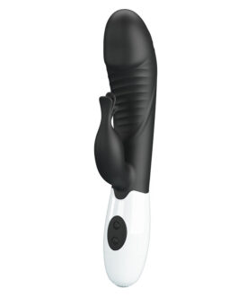 PRETTY LOVE – VIBRATORE A CONIGLIO RASMUSSEN 30 FUNZIONI NERO