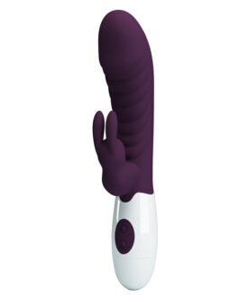 PRETTY LOVE - VIBRATORE A CONIGLIO NAUGHTY BUNNY A 30 FUNZIONI, VIOLA