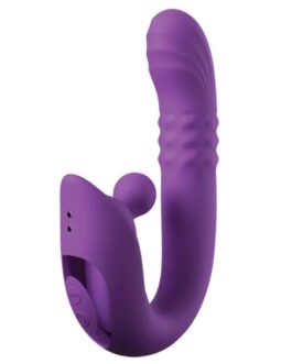 FANTASY FOR HER - HARMONI PRO VIBRATORE A CONIGLIO VIOLA PER LA STIMOLAZIONE DEL PUNTO G E DEL CLITORIDE
