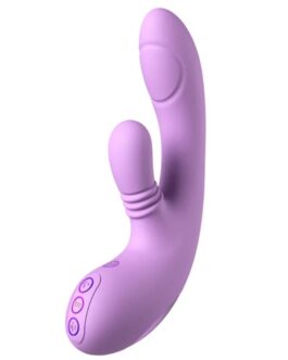 FANTASY FOR HER – VIBRATORE A CONIGLIO VIOLA PER LA CONSULTAZIONE DEL PUNTO G E DEL CLITORIDE (INTIMOTION FLUTTER PRO)