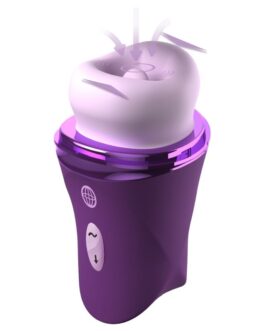 FANTASY FOR HER – LUSH KISS PELUCHE VIOLA STIMOLATORE CLITORIDEO A SUZIONE E LECCHIO