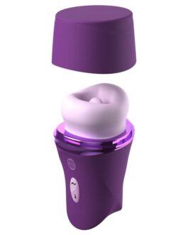 FANTASY FOR HER – LUSH KISS PELUCHE VIOLA STIMOLATORE CLITORIDEO A SUZIONE E LECCHIO