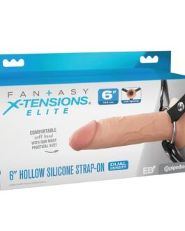 FANTASY X-TENSIONS ELITE – STRAP-ON IN SILICONE CAVO DA 15,2 CM