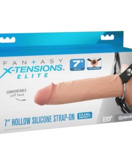 FANTASY X-TENSIONS ELITE – STRAP-ON IN SILICONE CAVO DA 17,8 CM