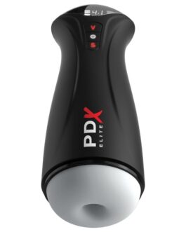 PDX ELITE – MASTURBATORE MASCHILE TRASPARENTE FAP-GASM CON ASPIRAZIONE INTERMITTENTE