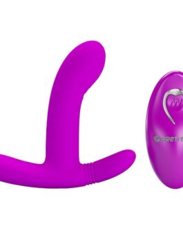 PRETTY LOVE – MASSAGGIATORE PER CLITORIDE GERI TELECOMANDO ROSA