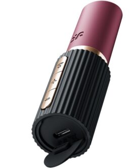 SATISFYER – DEEP KISS WAVE STIMOLATORE CLITORIDEO GRANATO / NERO
