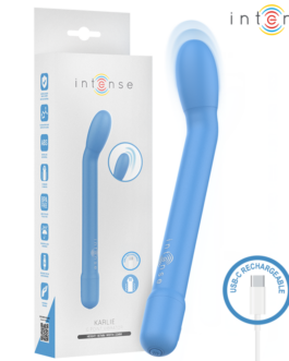 INTENSE – KARLIE STIMOLATORE PUNTO G RICARICABILE BLU