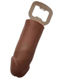 DIABLO PICANTE – APRIPENE IN GOMMA MARRONE A FORMA DI PENE