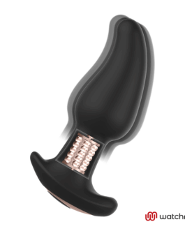 ANBIGUO – WATCHME REMOTE CONTROL PLUG ANALE VIBRATORE CON ROTAZIONE DI PERLE DI AMADEUS