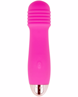 DOLCE VITA – VIBRATORE RICARICABILE TRE ROSA 7 VELOCITÀ