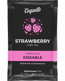 COQUETTE CHIC DESIRE – LUBRIFICANTE KISSABLE A BASE ACQUA DI FRAGOLA POCKET 10 ML