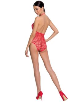 PASSION – WOMAN BS087 BODYSTOCKING ROSSO TAGLIA UNICA