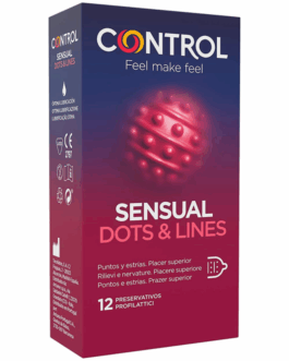 CONTROL – PUNTI E LINEE SENSUALI PUNTI E SMAGLIATURE 12 UNITÀ