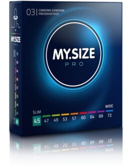 MY SIZE – PRO PRESERVATIVI 45 MM 3 UNIT