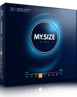 MY SIZE – PRO PRESERVATIVI 53 MM 36 UNIT
