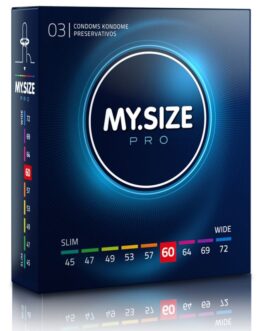 MY SIZE – PRO PRESERVATIVI 60 MM 3 UNIT
