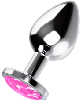 OHMAMA – PLUG ANALE CON CRISTALLO ROSA L