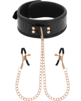 BEGME – BLACK EDITION COLLARE CON MORSETTI PER CAPEZZOLI