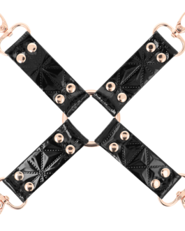 BEGME – BLACK EDITION HOG TIE IN PELLE VEGAN