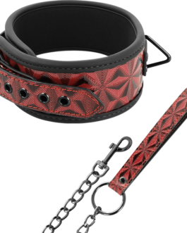 BEGME – COLLARE IN PELLE VEGANA PREMIUM RED EDITION CON FODERA IN NEOPRENE