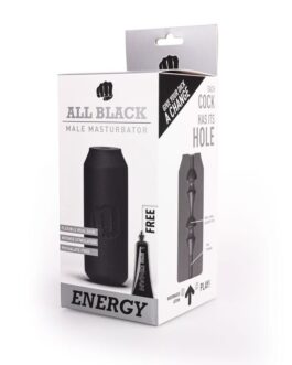 ALL BLACK – ENERGIA DEL MASTURBATORE