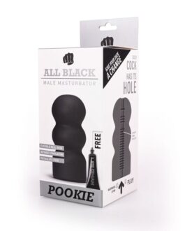 ALL BLACK – POOKIE MASTURBATORE