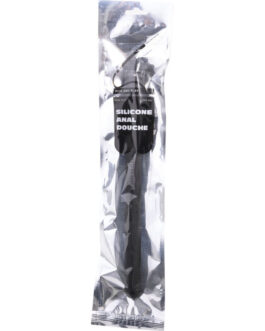ALL BLACK – DOCCIA ANALE IN SILICONE 27 CM