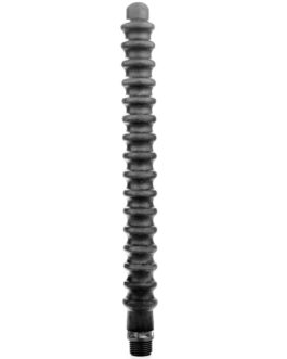 ALL BLACK – MEGA RIPPLE DOCCIA ANALE IN SILICONE 28,5 CM