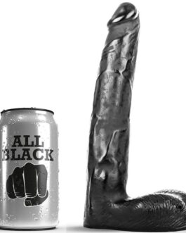 ALL BLACK – DILDO REALISTICO 21 CM