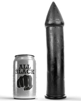 ALL BLACK - DILDO 24 CM