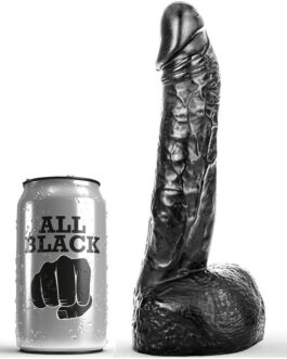 ALL BLACK - DILDO CON PUGNO 20 CM