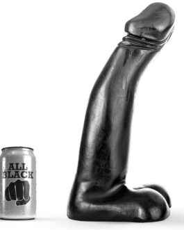 ALL BLACK – DILDO FISTING NERO REALISTICO 29 CM