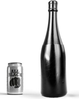 ALL BLACK - BOTTIGLIA ANALE 34,5 CM
