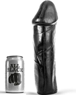 ALL BLACK – DONG 28 CM SENZA TESTICOLI