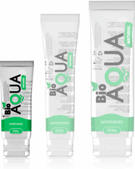 BIOAQUA – LUBRIFICANTE INGREDIENTI NATURALI A BASE ACQUA 50 ML