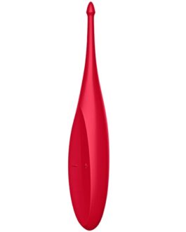 SATISFYER – VIBRATORE CON PUNTA TWIRLING FUN ROSSO