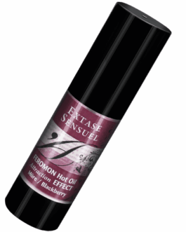 EXTASE SENSUAL - OLIO DA MASSAGGIO EFFETTO RISCALDANTE AI FEROMONI DI MORA 30 ML