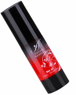EXTASE SENSUAL – OLIO CALORE STIMOLANTE ALLA FRAGOLA 30 ML