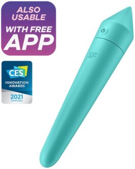 SATISFYER – ULTRA POWER BULLET 8 BALA VIBRADORA TURQUESA