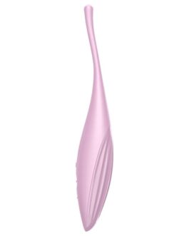 SATISFYER – VIBRATORE TWIRLING JOY CLIT TIP ROSA