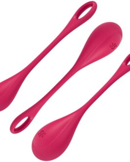 SATISFYER – SET DA ALLENAMENTO YONI POWER 1 ROSSO