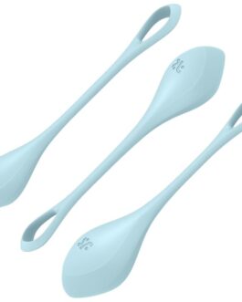 SATISFYER – SET DA ALLENAMENTO YONI POWER 2 BLU