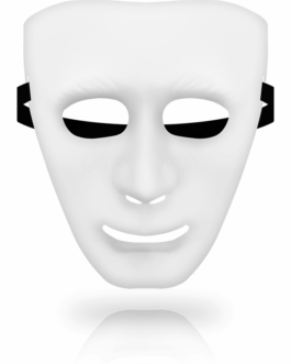 OHMAMA – MASCHERINE MASCHERA BIANCA TAGLIA UNICA
