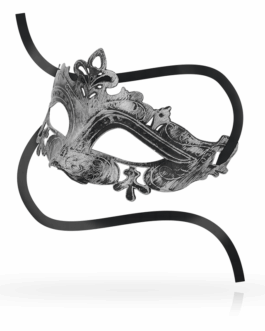OHMAMA – MASCHERE STILE VENEZIANO MASCHERA ARGENTO