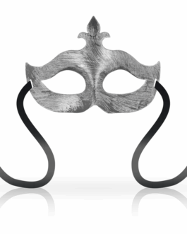 OHMAMA – MASCHERE MASCHERA FIORE DE LIS ARGENTO