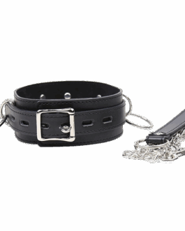 OHMAMA FETISH – COLLANA DI SOTTOMISSIONE CON 3 ANELLI