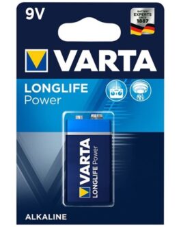 VARTA – LONGLIFE POWER BATTERIA ALCALINA 9V LR61 1 UNITÀ